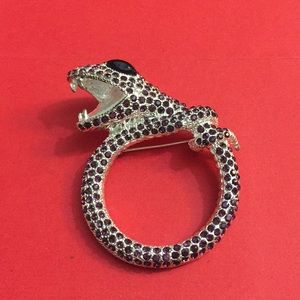 Snake Brooch pin
